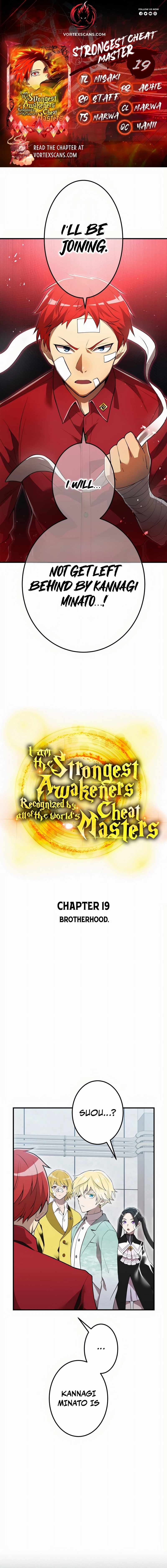 I am the strongest awakeners, recognized by all of the world‘s cheat masters Chapter 19 1